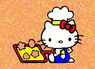 Hello Kitty baking