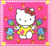 Hello Kitty dancing samba with friends